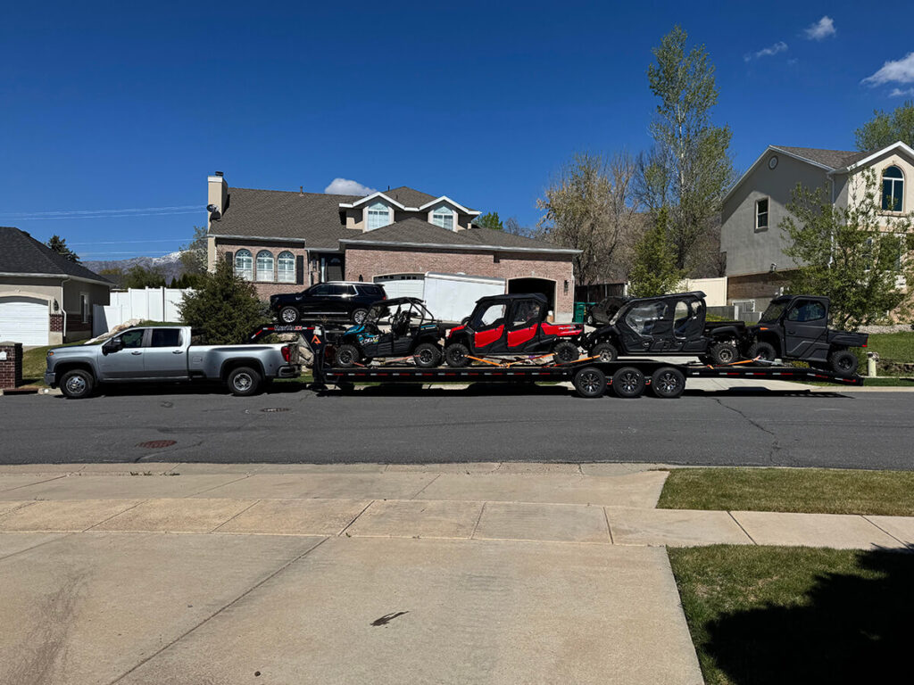hauler truck w loaded 44' trailer